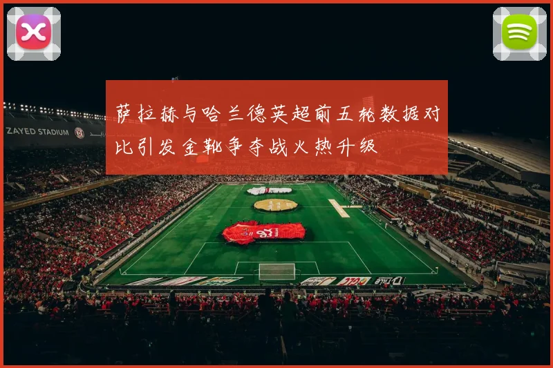 萨拉赫与哈兰德英超前五轮数据对比引发金靴争夺战火热升级
